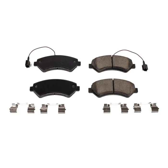 Power Stop 2019 Ram ProMaster 1500 Front Z17 Evolution Ceramic Brake Pads w/Hardware