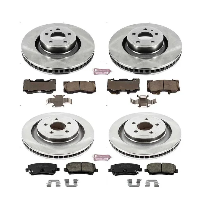 Power Stop Front & Rear Autospecialty Brake Kit | 2015-2020 Ford Mustang Ecoboost / GT (KOE6805)