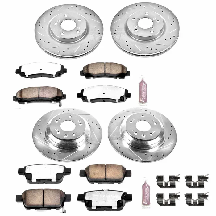 PowerStop Z36 Truck & Tow Brake Rotors + Pads Acura TL (09-14) Front or Rear