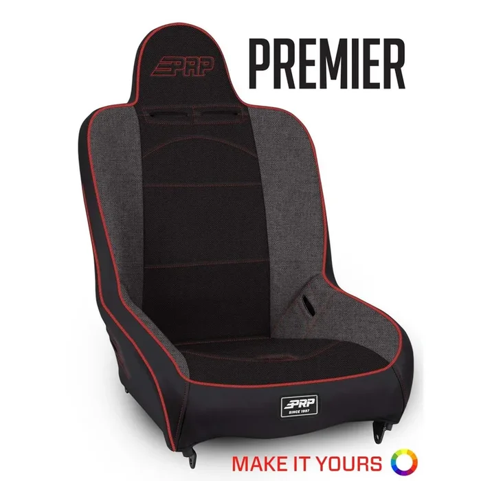 PRP Premier High Back 4 In. XT Suspension Seat – Extra Wide