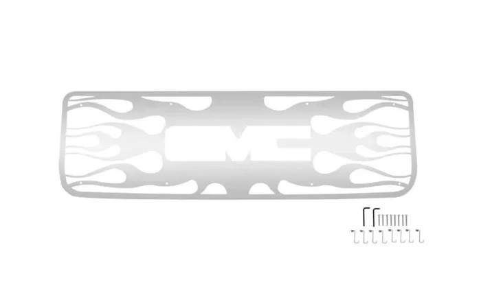 Putco 94-98 GMC Sierra – w/ Logo CutOut (excl 3500) Flaming Inferno Stainless Steel Grille