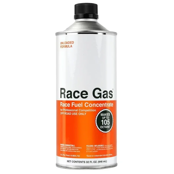Race Gas Race Fuel Concentrate – up to 105 Octane | 32oz. Bottle