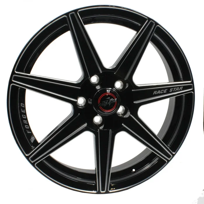 Race Star 72 ValStar 17×4.5 / 5×4.75BC / 2BS / 3.072in CB / Black w/Machined Accents Wheel