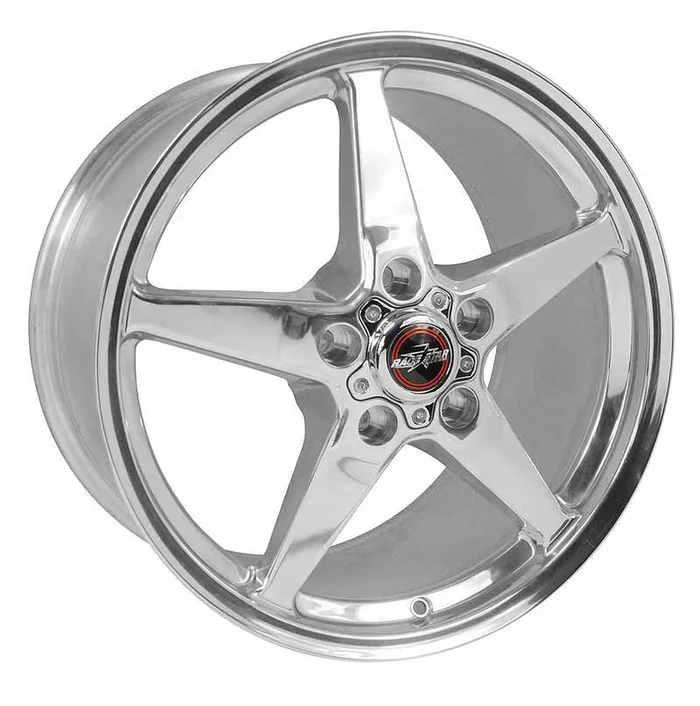 Race Star Wheels Drag Star (18×10.5, 5×4.75, +65 Offset) Polished Finish