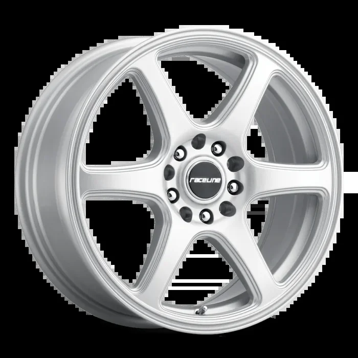 Raceline 146S Matrix 16x7in / 5×112/5×120 BP / 40mm Offset / 74.1mm Bore – Gloss Silver Wheel