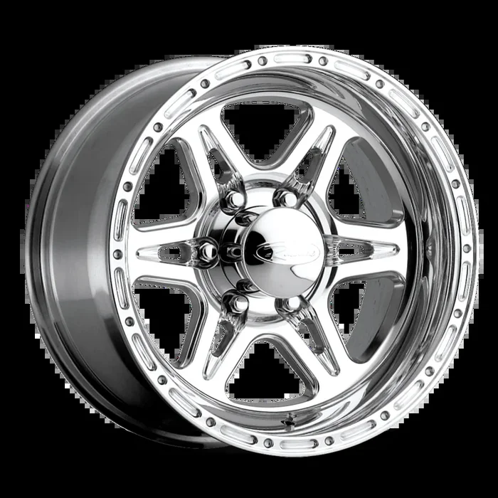 Raceline 886 Renegade 17x9in / 5×127 BP / 0mm Offset / 83.82mm Bore – Polished Wheel