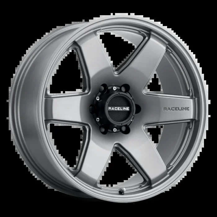 Raceline 942GS Addict 18x9in / 6×120 BP / 12mm Offset / 67.1mm Bore – Greystone Wheel