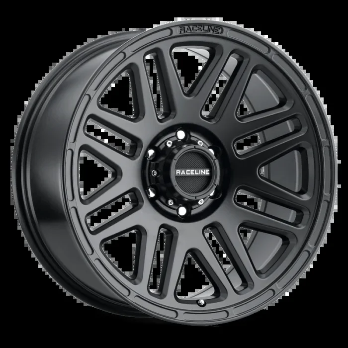 Raceline 944B Outlander 17x9in / 8×165.1 BP / 0mm Offset / 125.2mm Bore – Satin Black Wheel