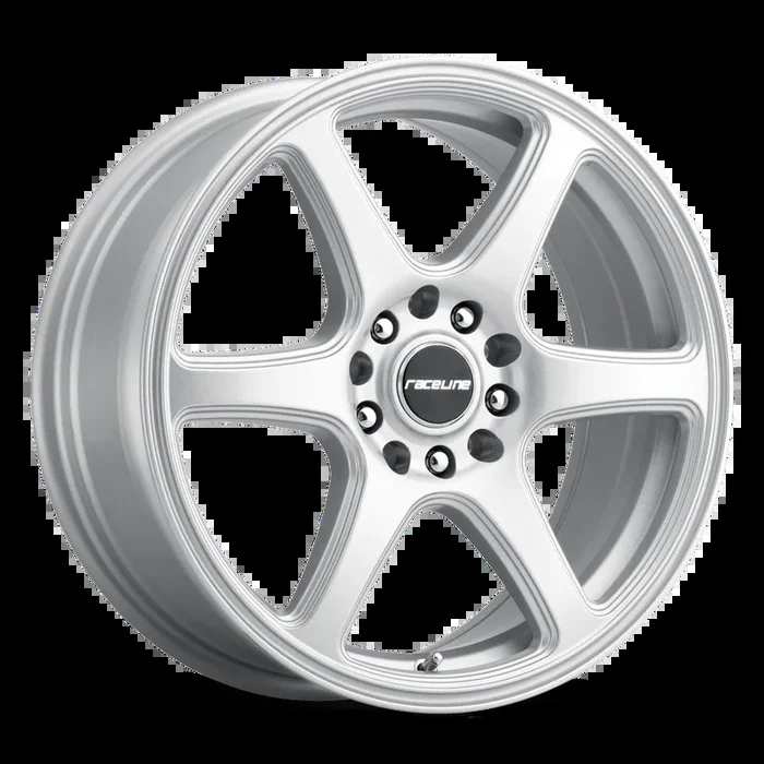 Raceline Wheels Matrix Gloss Silver 14×5.5 | 4×100/4×114.3 (146S-45584+35)