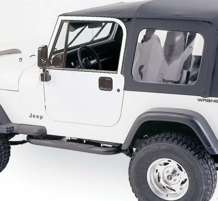 Rampage 86-95 Jeep Wrangler CJ7/YJ Complete Top – Black Diamond
