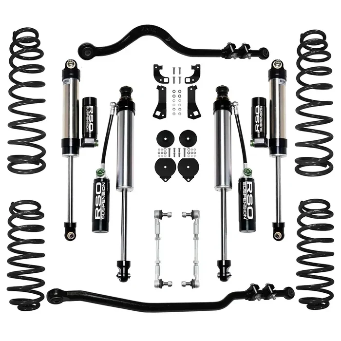 Raptor Series KJK2531 RSO Suspension – 2.5 Inch Stage 3.1 Lift Kit 07-18 Jeep Wrangler JK/JKU Height: 2.5in Position: Front And Rear
