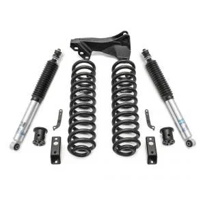 ReadyLift Coil Spring Leveling Kit 2.5 in. Front Lift Bilstein Front Shocks Incl. Track Bar Bracket – 46-2723
