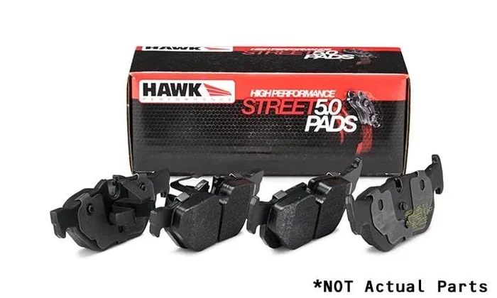 Rear | Hawk HPS 5.0 Compound Performance Brake Pads | B8 Audi A4 | A5 | S5 | S4 | RS5