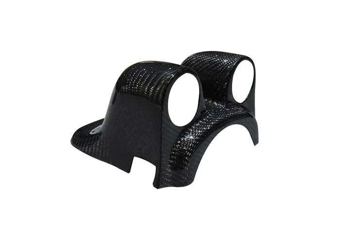 Rexpeed CF Dual Steering Wheel Pod | 2001 – 2007 Mitsubishi Evo (R66)