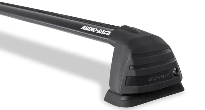 Rhino-Rack 10-17 Mitsubishi Sportback 5 Door Hatch FMP Vortex ROC25 Flush 2 Bar Roof Rack – Black