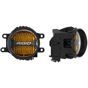 Rigid Industries Toyota Fog Mount Kit For 10-20 Tundra/4Runner 16-20 Tacoma With 1 Set 360-Series 4.0 Inch SAE Yellow Lights – 37117