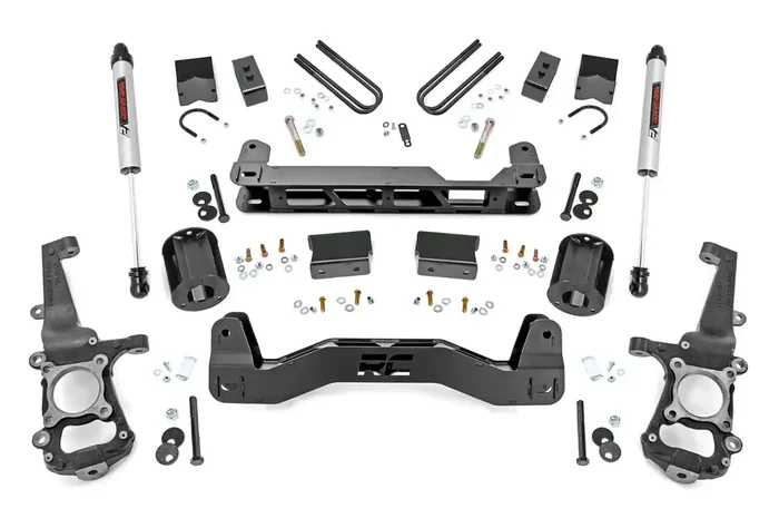 Rough Country 40670 – Suspension Lift Kit w/V2 Shocks 6 in.