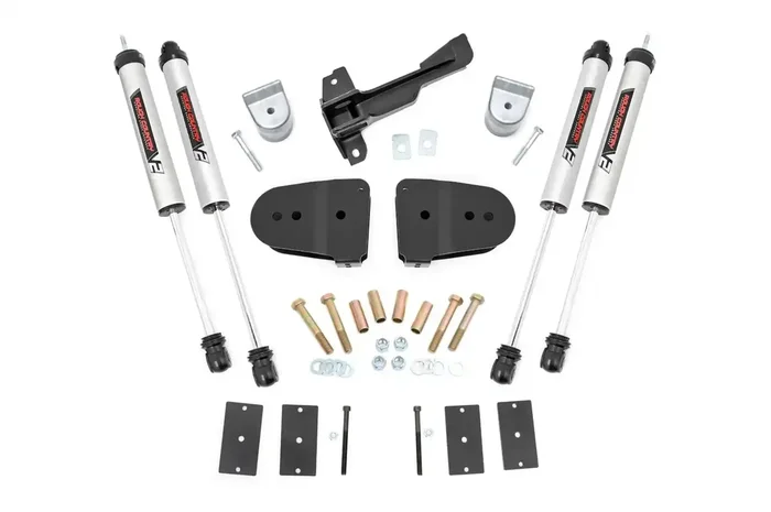 Rough Country 44270 Suspension Lift Kit w/Shocks; 3 in. Lift;