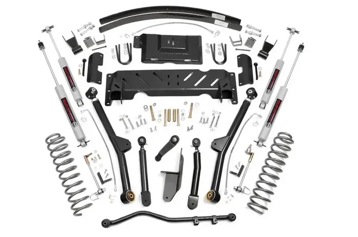 Rough Country 68922 – X-Series Long Arm Suspension Lift Kit w/Shocks 4.5 in.