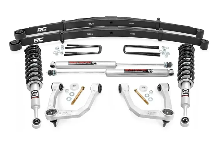 Rough Country 74232 3.5″ Bolt-On Lift Kit with Shocks for Tacoma 4WD
