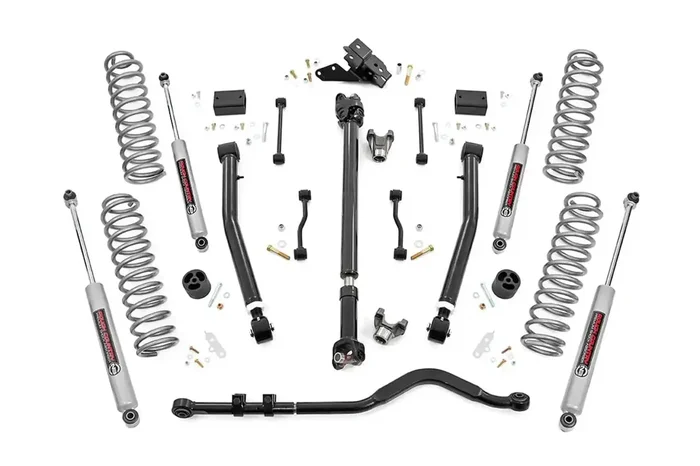 Rough Country 78230 – Suspension Lift Kit Stage 2 Coils Adjustable Control Arms
