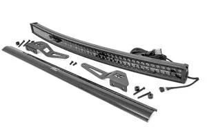 Rough Country LED Light Bar Windshield 50 in. Black Series w/DRL – 71203