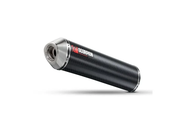 Scorpion EKA51CEO Kawasaki ZZR600 D Factory Oval Slip-On Exhaust (Pair) – Carbon Fibre Sleeve