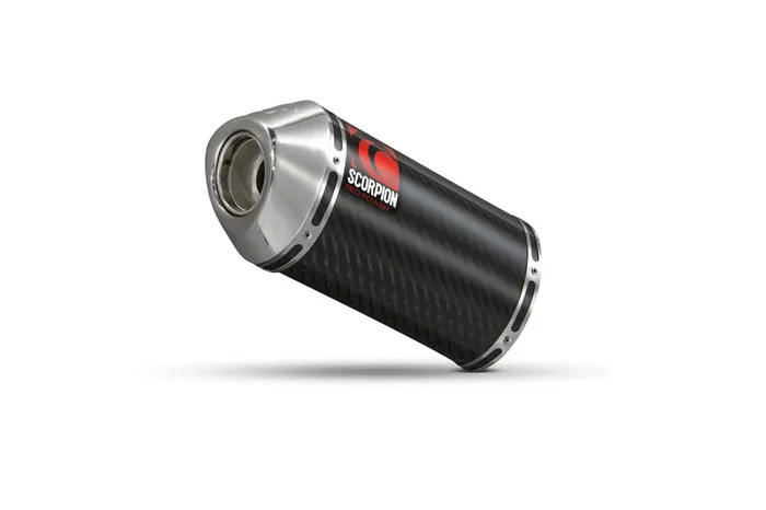 Scorpion EYA76CFO Yamaha YZF-R6 Carbine Slip-On Exhaust – Carbon Fibre Sleeve