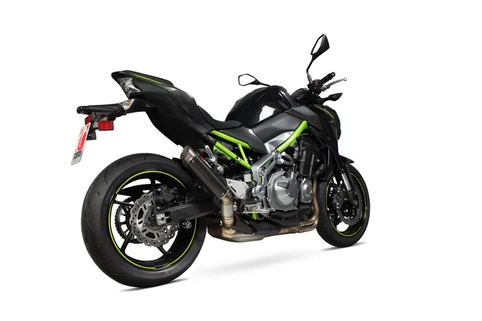 Scorpion KA1013CEM Kawasaki Z900 Rp1-Gp Slip-On Exhaust – Carbon Fibre Sleeve
