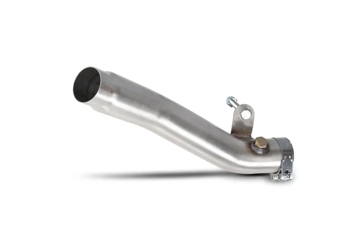 Scorpion KA88CRNB Kawasaki Ninja ZX-10R Silencer Removal Pipe – Removes factory silencer and fairing