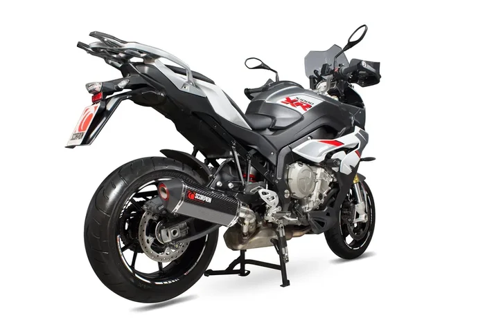 Scorpion RBM75CEO BMW S1000 XR Serket Parallel Slip-On Exhaust – Carbon Fibre Sleeve