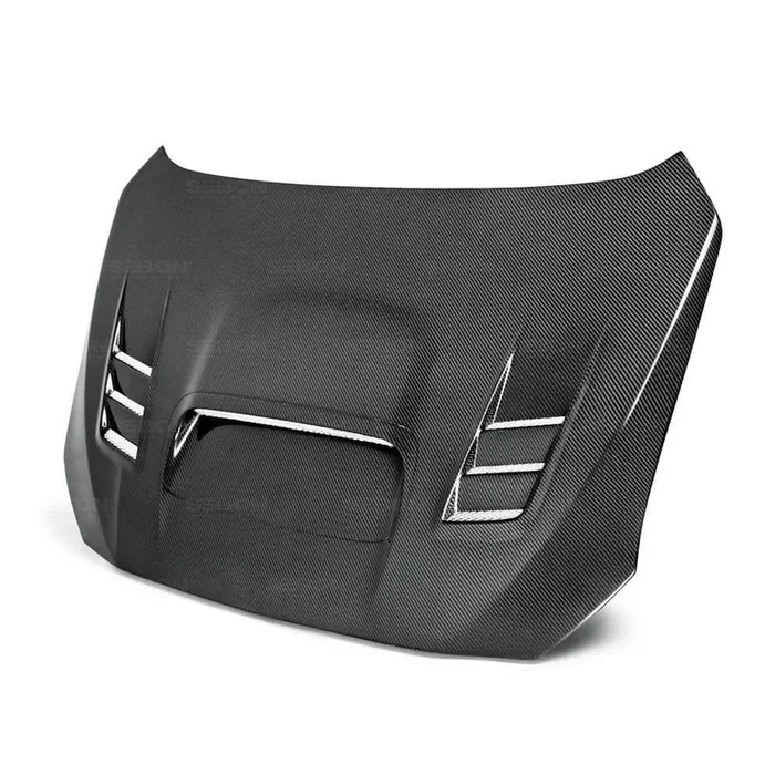 Seibon CW-Style Carbon Fiber Hood | 2015-2021 Subaru WRX/STI (HD15SBIMP-CW)