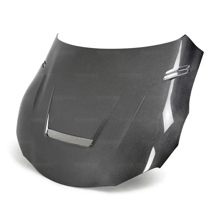 Seibon VS-Style Double Sided Carbon Fiber Hood | 2020-2026 Toyota Supra A90 (HD20TYSUP-VS-DS)