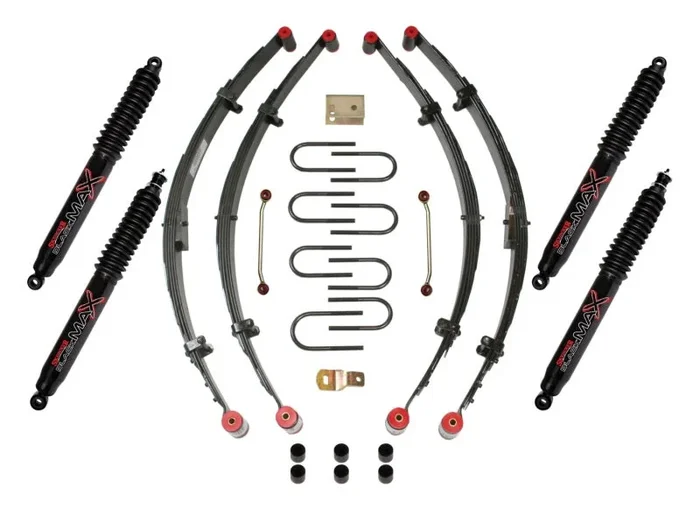Skyjacker 4 ” KIT,87-96 YJ W/4 BLK MAX