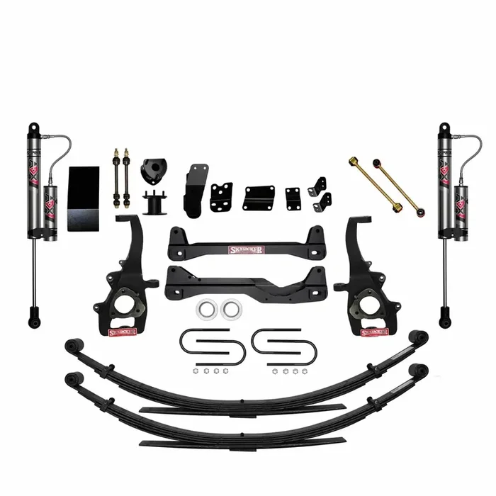 Skyjacker D660SSKS-X – 6 In. Suspension Lift System With ADX 2.0 Remote Reservoir Shocks.