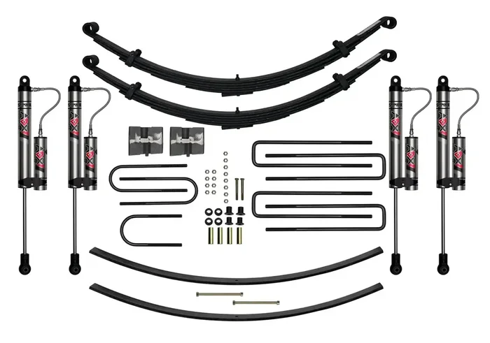 Skyjacker D800CK-X – 8 In. Suspension Lift Kit With ADX 2.0 Remote Reservoir Shocks.
