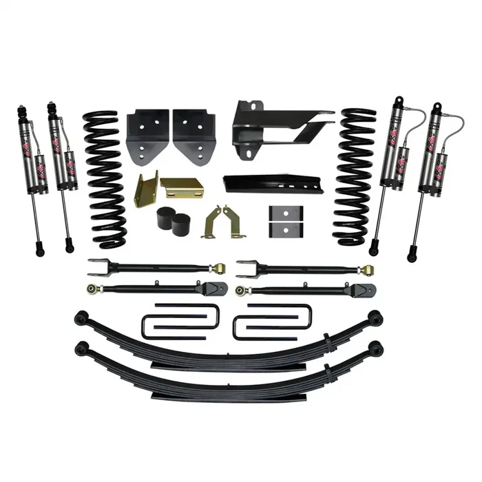 Skyjacker F174024KS-X – 4 in. Suspension Lift System With ADX 2.0 Remote Reservoir Monotube Shocks.