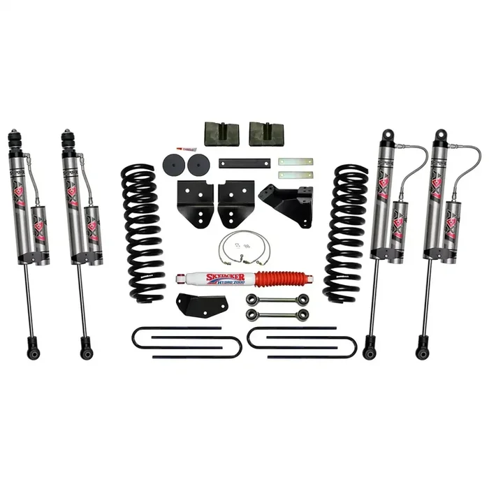 Skyjacker F8401K-X – 4 in. Suspension Lift Kit With ADX 2.0 Remote Reservoir Monotube Shocks.