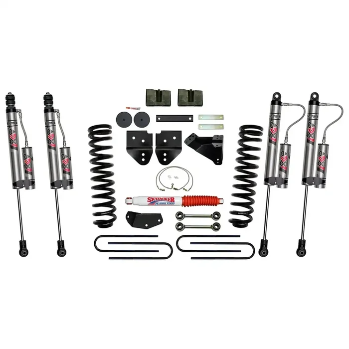 Skyjacker F8451KH-X – 4 in. Suspension Lift Kit With ADX 2.0 Remote Reservoir Monotube Shocks.