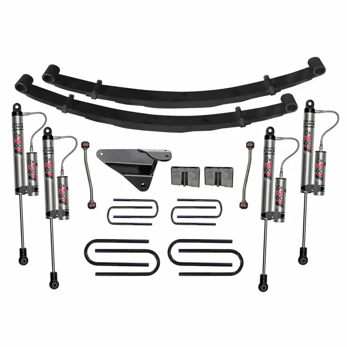 Skyjacker F9403MK-X – 4 in. Suspension Lift Kit With ADX 2.0 Remote Reservoir Monotube Shocks.