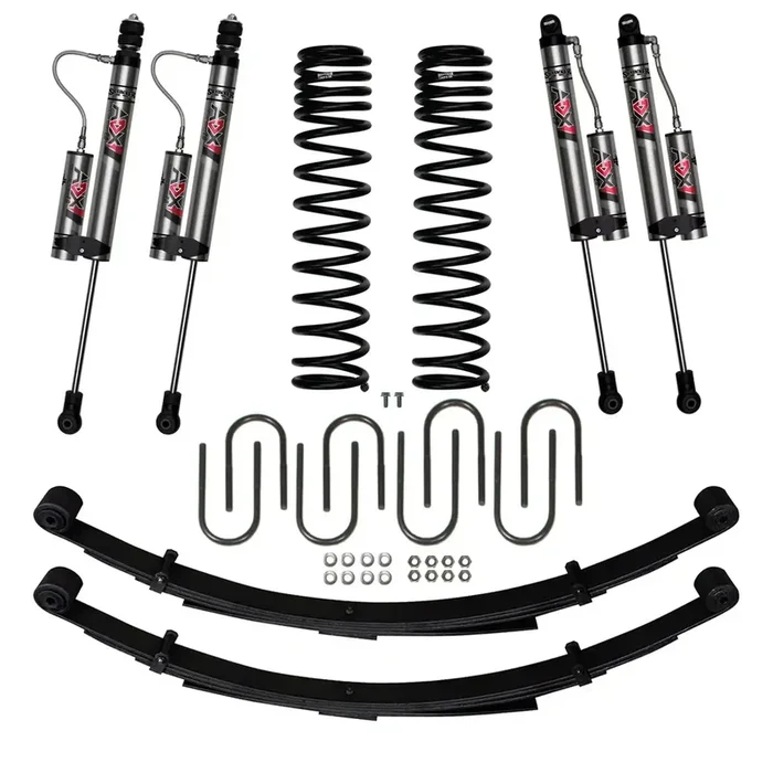Skyjacker JC3158KSXLT – 3 in. Suspension Lift System With ADX 2.0 Remote Reservoir Monotube Shocks.