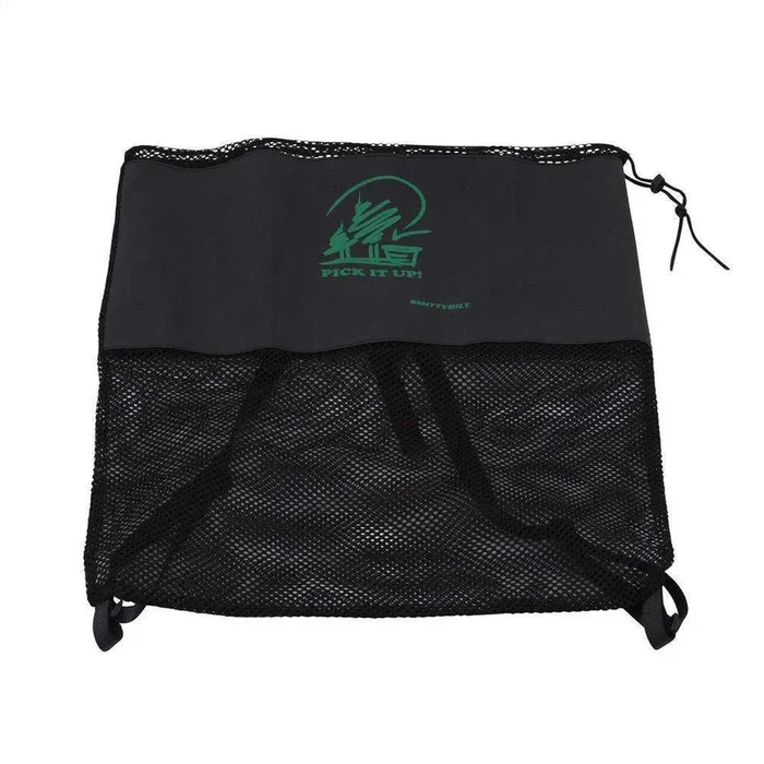 Smittybilt 2792 – Pick It Up Mesh Trash Bag Going Green