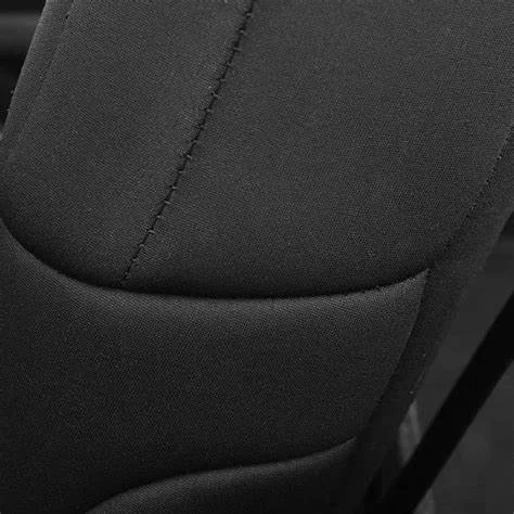 Smittybilt Black Neoprene Seat Cover Set Front & Rear For 2018-2025 Jeep Wrangler JL- Recon Recovery
