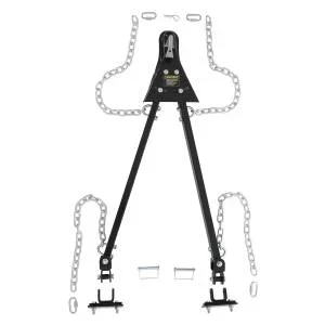 Smittybilt Tow Bar Kit-Includes; Adjustable Tow Bar; 2in. Coupler; 2 Universal Brackets; 2 D-Ring Adapter Brackets; 2 Safety Chains 87450 – 87450