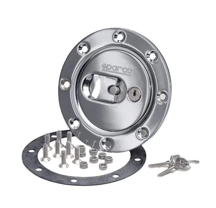 SPARCO Aluminum Fuel Caps – Locking or Non Locking