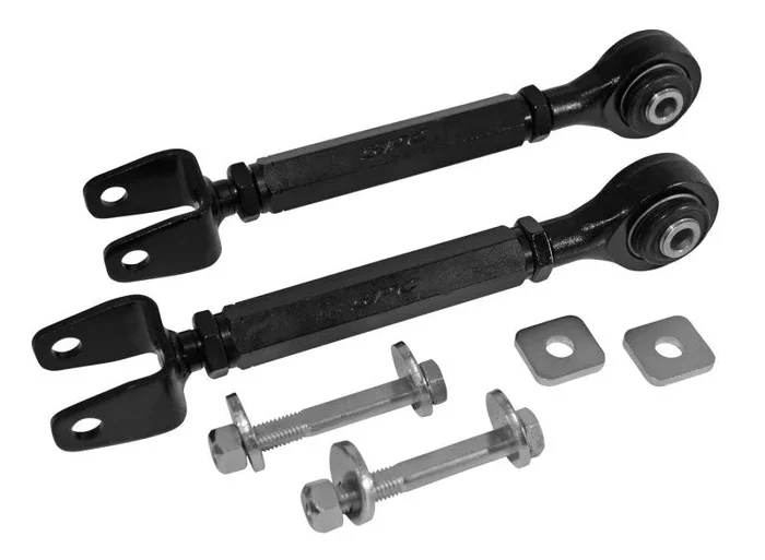 SPC Performance Rear Adjustable Camber Arms w/ Toe Cams & Lock Plates | 2011 – 2012 Infiniti G25 2009 – 2020, Nissan 370Z ,2008 – 2013 Infiniti G37 & 2006 – 2010 Infiniti M35 (72262)