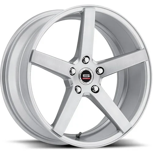 Spec-1 Wheels SP-36 Silver w/ Machined Face and Outer Lip Ring 20×8.5 | 5×114.3 (SP3620851638SB)