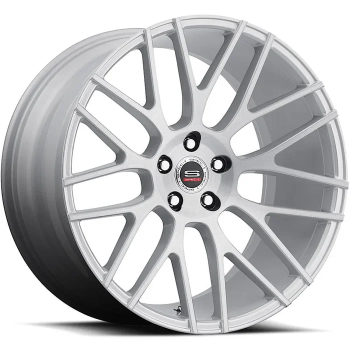 Spec-1 Wheels SPL-001 Silver w/ Machined Spoke Faces 20×9 | 5×130 (SPL20120904038SB-DT-5X130)