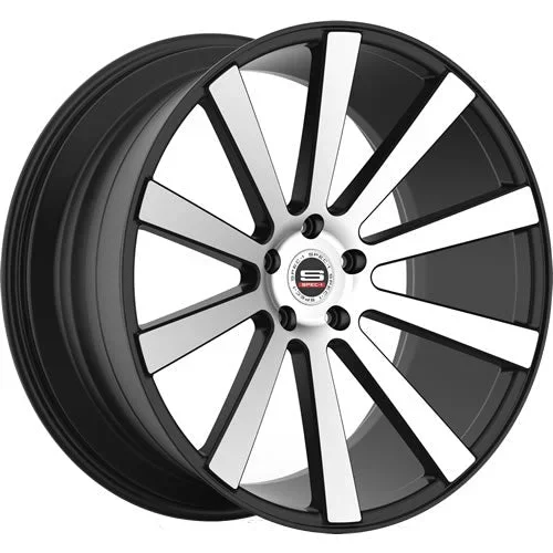 Spec-1 Wheels SPL-202 Gloss Black w/ Machined Spoke Faces 20×9 | Blank (SPL20220904032GBB)