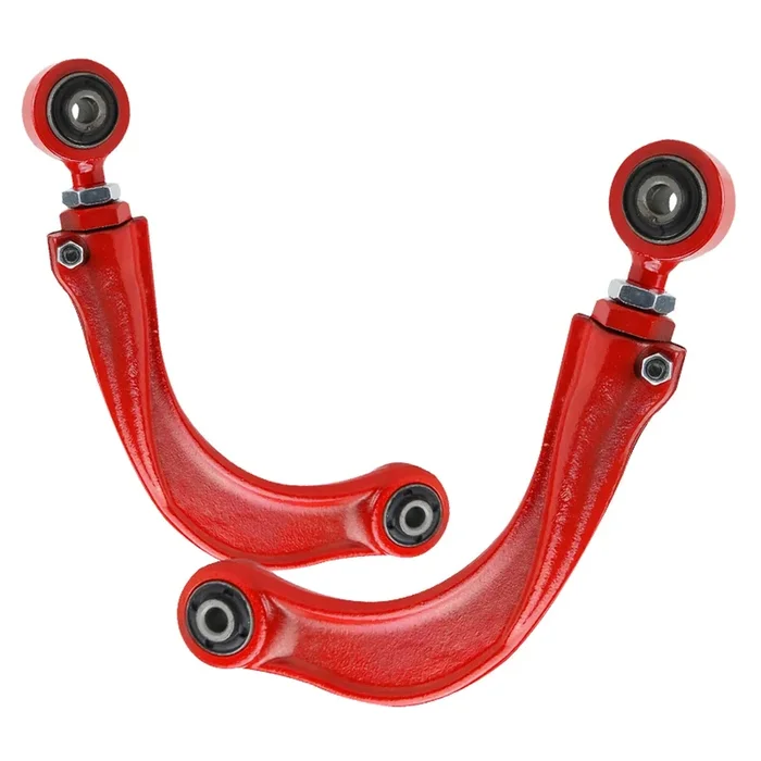 Spec-D Camber Kit Volvo V50 (04-11) S40 (04-12) C70 (06-13) C30 (08-13) Rear Upper Control Arms – Red